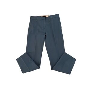 Theory Women Blue Tailored Cropped Dress Pants Size 4